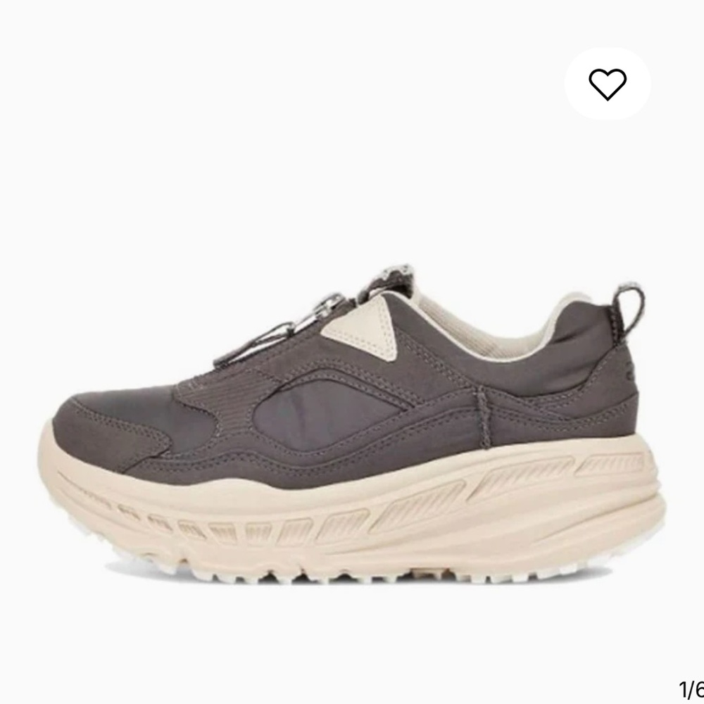 UGG Women's Gray Slip-On Sneakers